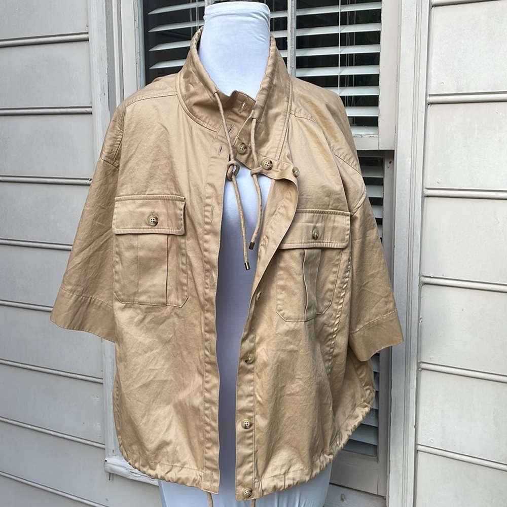 EUC- Ralph Lauren Safari Jacket/Shirt Size 14